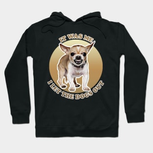 It Was Me - I Let The Dog Out Hoodie